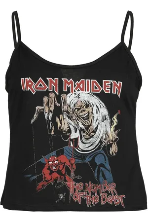 Iron Maiden Top de - The Number Of The Beast - S XXL - para Mujer