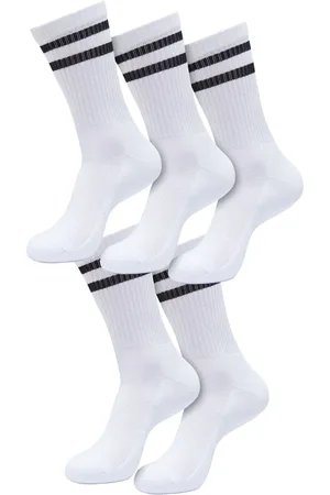 Urban classics Calcetines de - Double Stripe Socks 5-Pack - EU 35-38 EU 43-46 - para