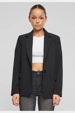 Urban classics Blazer de - Ladies Basic Blazer - XS S - para Mujer