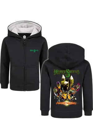 Heavysaurus Chaquetas con capucha para niños de - Metal-Kids - Pommesgabel - 92 164 - para niñas & niños