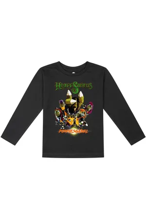 Heavysaurus Manga larga de - Metal-Kids - Pommesgabel - 92 164 - para niñas & niños