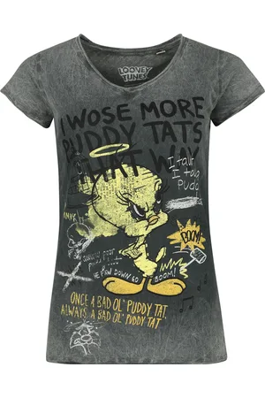 LOONEY TUNES Camiseta de - Piolín - S 3XL - para Mujer