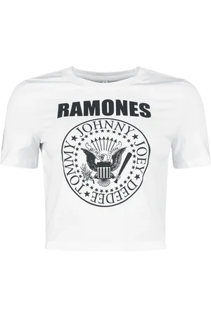 RAMONES Camiseta de - Original Crest - XS XL - para Mujer