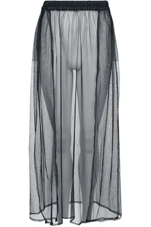 Gothicana Falda larga Gótico de - Sheer - S XL - para Mujer