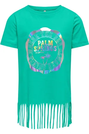 ONLY Manga larga de - Kogalison S/S Foil College Top - 122/128 158/164 - para niñas