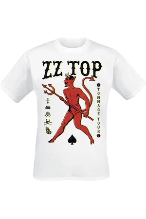 ZZ Top Camiseta de - Tonnage Tour - S 3XL - para Hombre