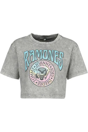RAMONES Camiseta de - Coloured Crest - XS XL - para Mujer