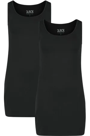 EMP Vestido Corto de - Basic Double Pack Dresses - S XXL - para Mujer