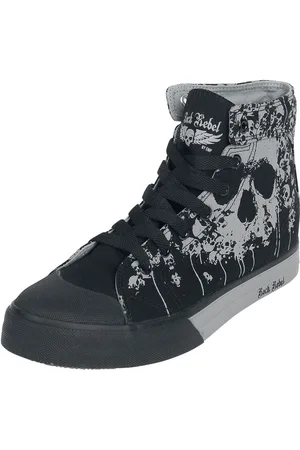 Rock Rebel Deportivas Altas de - Walk The Line - EU37 EU47 - para