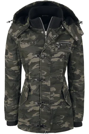 Rock Rebel Chaqueta de Invierno de - She Rules - S 3XL - para Mujer