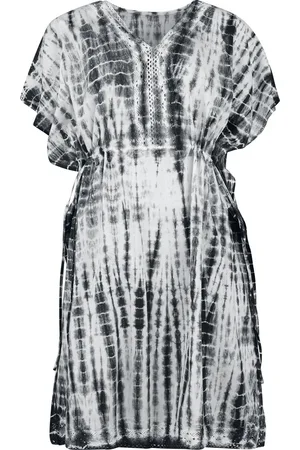 EMP Vestido Corto de - Caftan Style Batik Dress - S XL - para Mujer