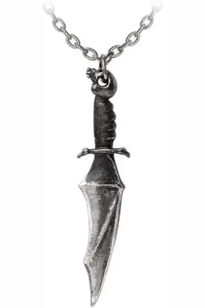 Alchemy Collar Gótico de - Vampyre Knife Pendant - para