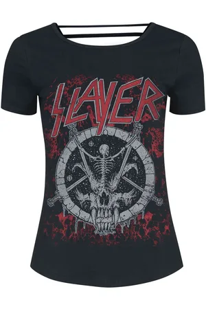 Slayer Camiseta de - Circle - M XL - para Mujer