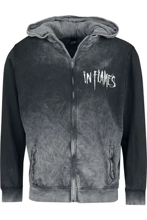 IN FLAMES Capucha con cremallera de - Jester Head - S XXL - para Hombre