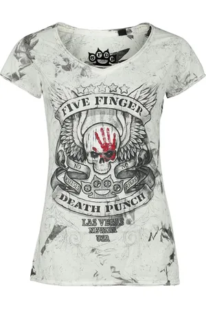 Five Finger Death Punch Camiseta de - Skull - M 3XL - para Mujer