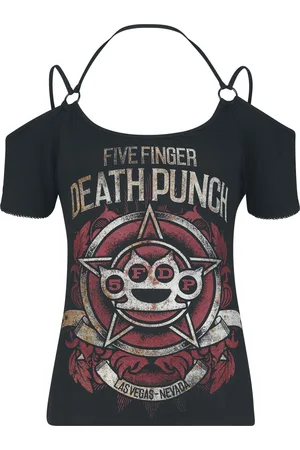Five Finger Death Punch Camiseta de - Red Logo - S XXL - para Mujer