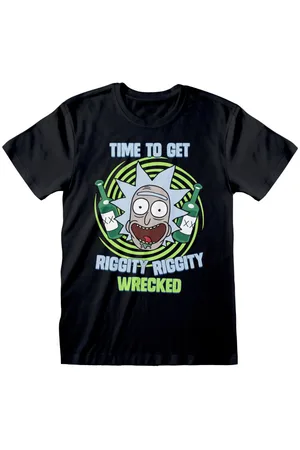 Rick and Morty Camiseta de - Riggity Wrecked - S XXL - para Hombre