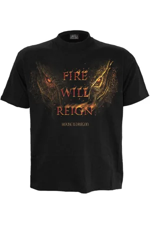 Juego de Tronos Camiseta de - House of the Dragon - 2 - Fire Will Reign - S XXL - para Hombre