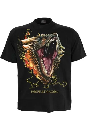 Juego de Tronos Camiseta de - House of the Dragon - 2 - Drogon - S XXL - para Hombre