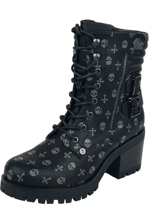 Rock Rebel Botas de - Lace-Up Boots - EU37 EU39 - para Mujer