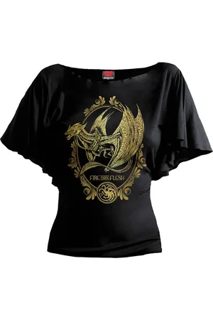 Juego de Tronos Camiseta de - House of the Dragon - 2 - Filigree - S XXL - para Mujer
