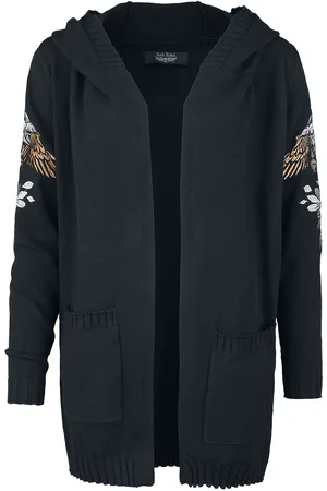 Rock Rebel Cárdigan de - Cardigan With Embroidery - S M - para Mujer