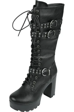 Gothicana Botas Gótico de - EU38 EU40 - para Mujer