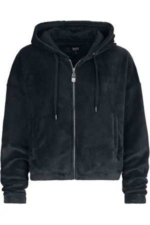 EMP Capucha con cremallera de - Fluffy Hoody Jacket - M XL - para Mujer