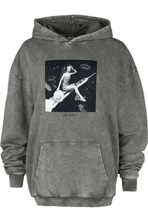 EMP Sudadera con capucha de - X Urban Classics Washed Hoody M L - para Mujer