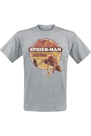 SPIDERMAN Camiseta Disney de - Protector Of New York - S XXL - para Hombre