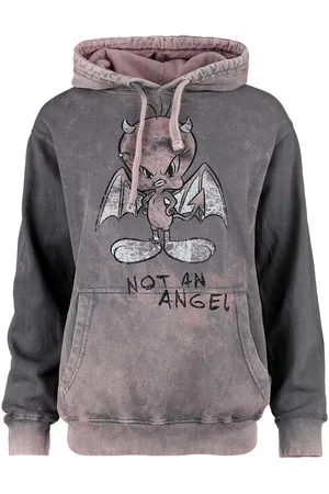 LOONEY TUNES Sudadera con capucha de - Tweety - Not an Angel - S XXL - para Mujer