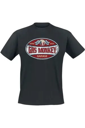Gas Monkey Garage Camiseta de - Since 2004 Label - S XXL - para Hombre