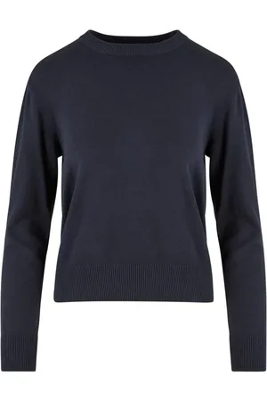 Urban classics Sudadera de - Jersey punto mujer de cuello redondo - S 3XL - para Mujer