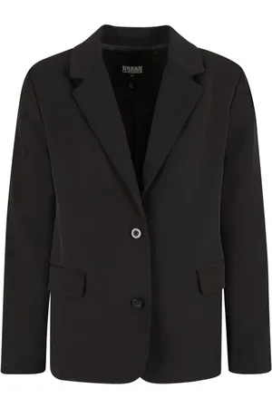 Urban classics Blazer de - Ladies Long Blazer - XS L - para Mujer