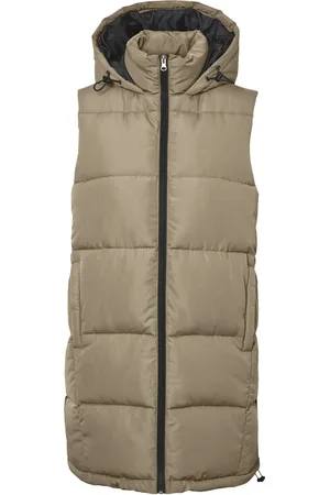 Noisy May Chaleco de - NMAurora Hood Vest NOOS - XS S - para Mujer