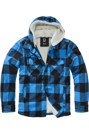 Brandit Chaqueta entre-tiempo de - Lumberjacket Hooded - S M - para Hombre