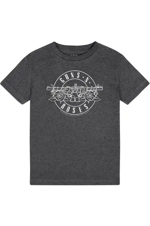 Guns N´Roses Camiseta de - Metal-Kids - Bullet Outline - 116 164 - para niñas & niños