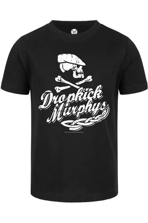 Dropkick Murphys Camiseta de - Metal-Kids - Scally Skull Ship - 152 164 - para niñas & niños