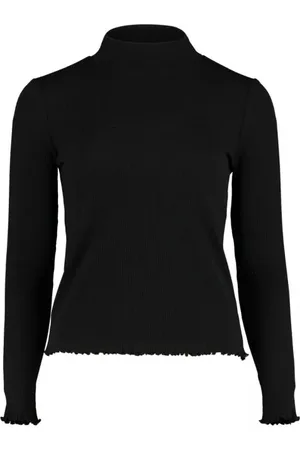 Hailys Camiseta Manga Larga de - LS C TP Ne44a - XS M - para Mujer