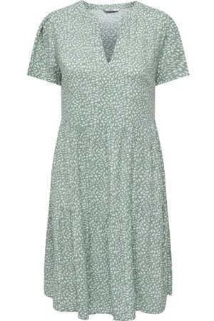 ONLY Vestido Corto de - Onlzally Life S/S Thea Dress NOOS - XS L - para Mujer