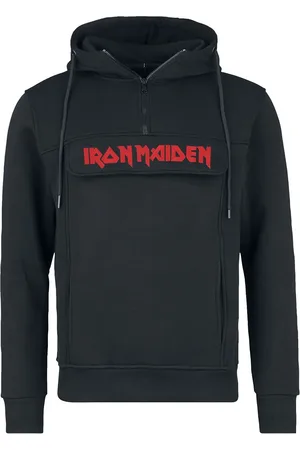 Iron Maiden Sudadera con capucha de - Logo - M XXL - para Hombre
