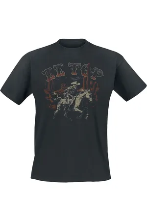 ZZ Top Camiseta de - Skeleton Cowboy - S XXL - para Hombre