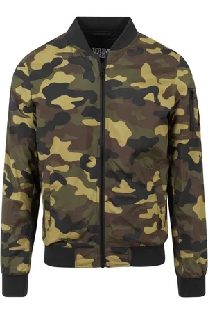 Urban classics Cazadora Bomber de - Light Camo Chaqueta Bomber - S M - para Hombre