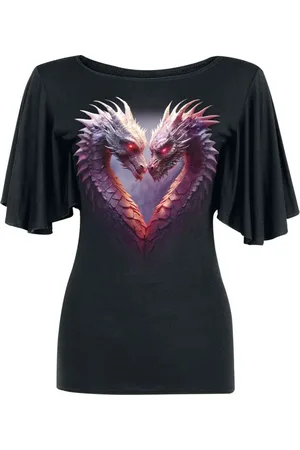 Spiral Camiseta Gótico de - Heart Of Dragon - M 3XL - para Mujer