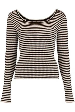 Hailys Camiseta Manga Larga de - LS C SK Ru44na - XS XL - para Mujer