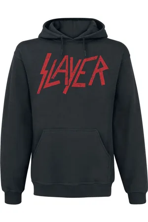 Slayer Sudadera con capucha de - Classic Logo Distressed - S XXL - para Hombre