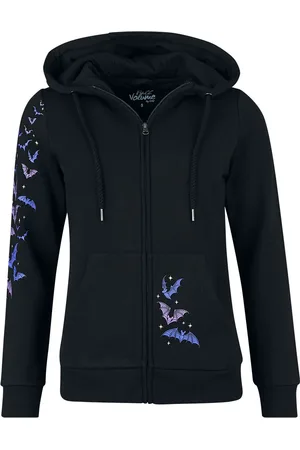 Full Volume Capucha con cremallera de - Soothsayer Cat - S XL - para Mujer