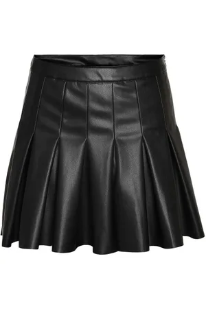 Noisy May Minifalda de - NMPAULO HW PLEATED PU MINI SKIRT NOOS - XS XL - para Mujer