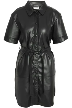 Noisy May Vestidos de longitud media de - NMANDY PU 2/4 SHIRTDRESS NOOS - XS M - para Mujer