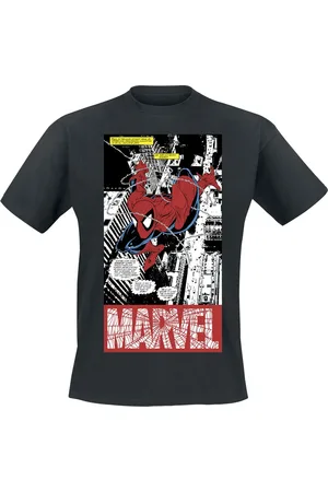 SPIDERMAN Camiseta Disney de - Panel Art - S 3XL - para Hombre